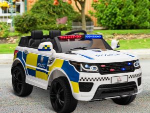 Masina Politie 12V pentru Copii – Telecomanda, Sirena & Lumini Realiste