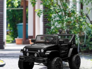 Masina Electrica Jeep 12V – Copii cu Telecomanda si Faruri