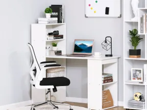 Birou modern cu biblioteca 120x55x120cm
